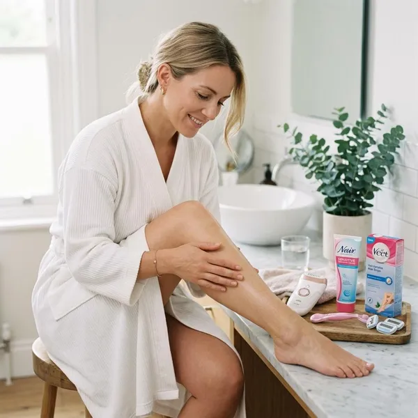 How can you reduce irritation from hair removal?