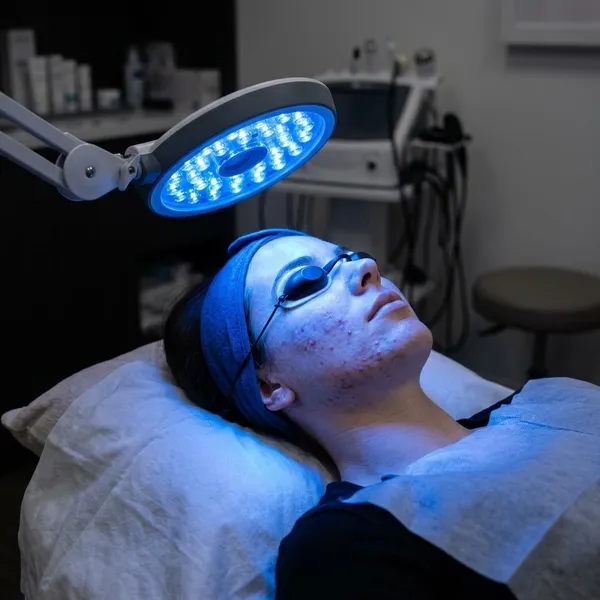 blue light therapy wavelength