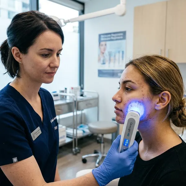 What Blue Light Wavelength Is Used for Acne?