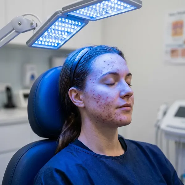How Does Blue Light Therapy Treat Acne?