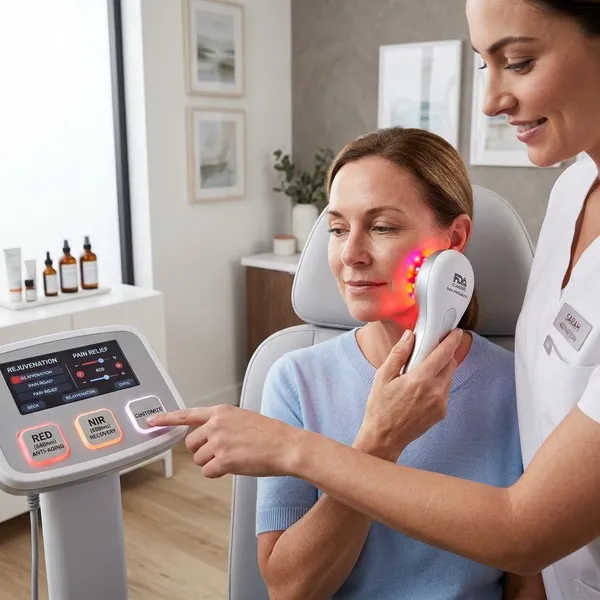 fda cleared red light therapy devices wavelengths