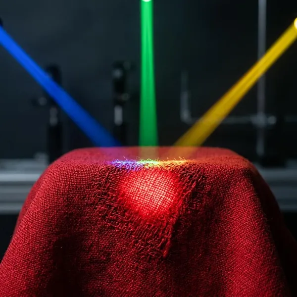 red light absorption wavelength