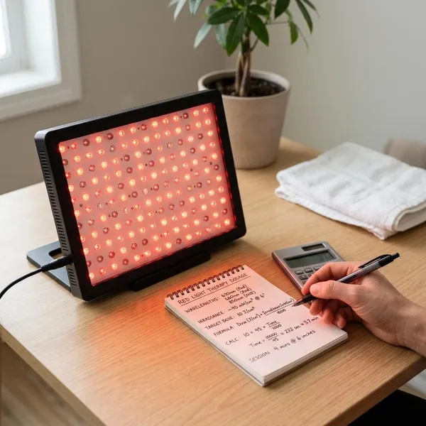 How to calculate red light therapy dose
