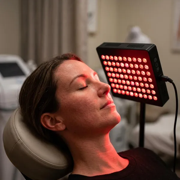 What are 630 to 660 nm red light therapy wavelengths?