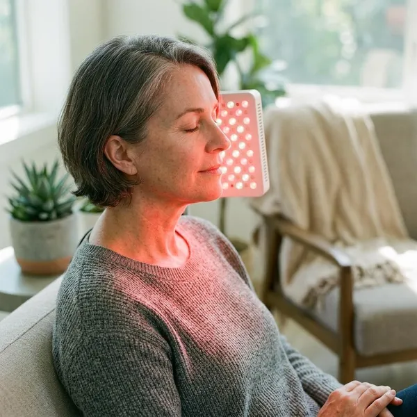 What red light wavelength is best for collagen?