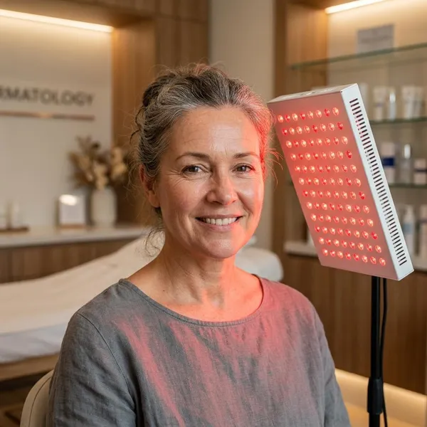 red light wavelength for wrinkles