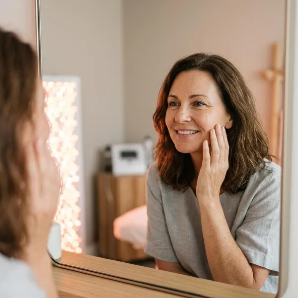 Red light vs near-infrared for wrinkles